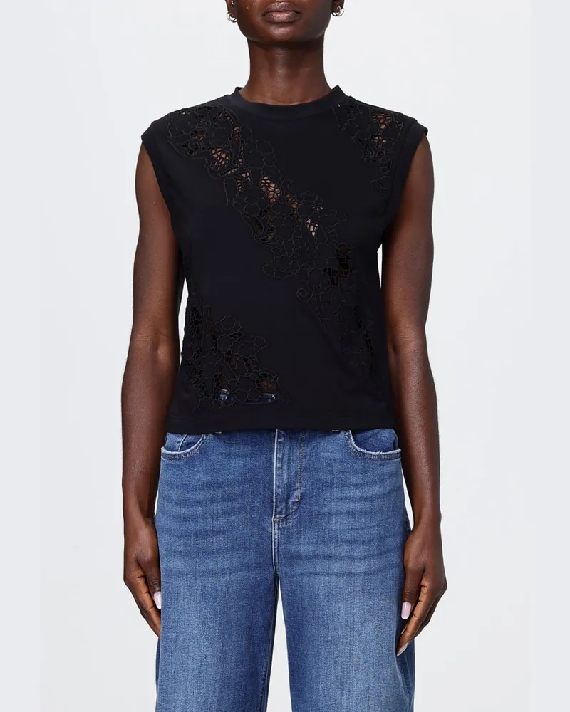 Twin-Set T-shirt damen Schwarz