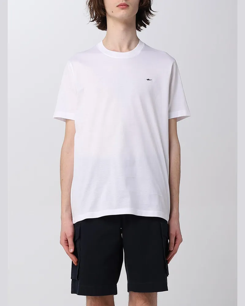 Paul & Shark T-shirt herren Paul & Shark Weiß