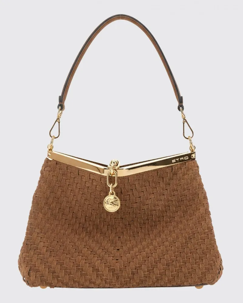 Etro Schultertasche damen Braun