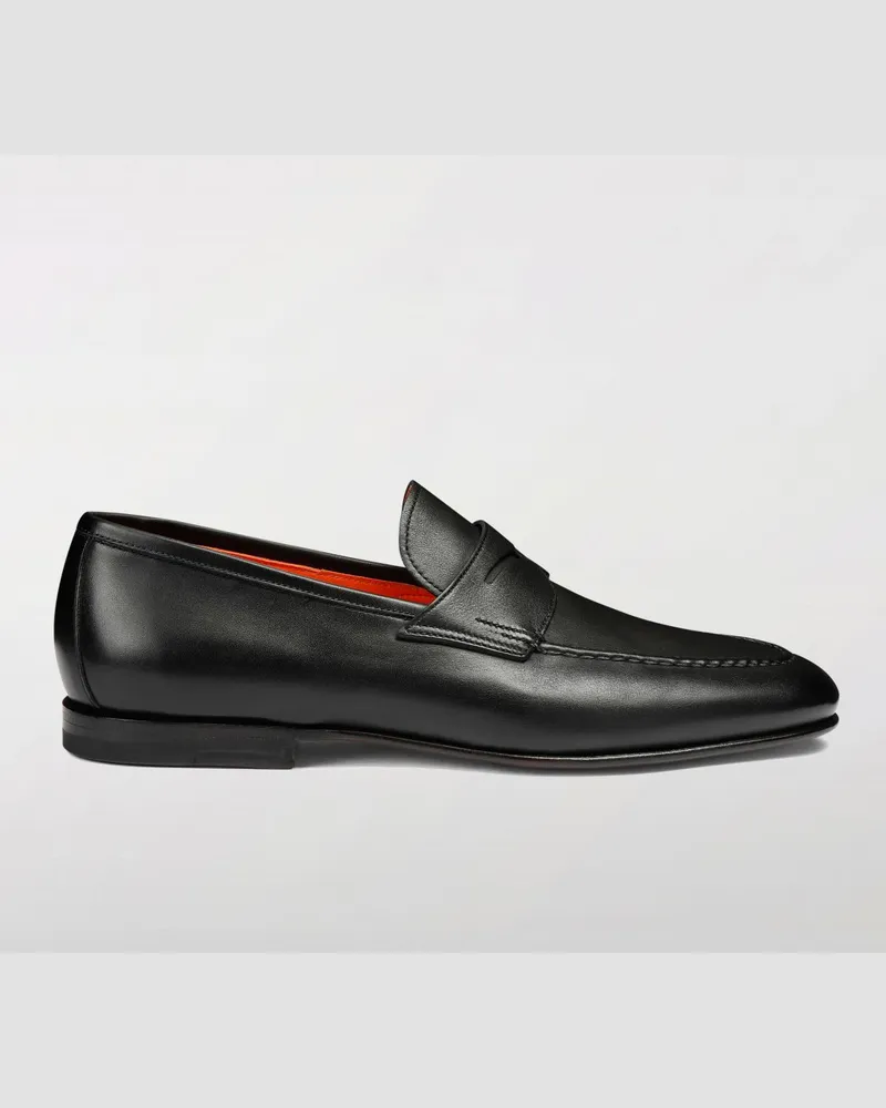 Santoni Mokassins herren Schwarz