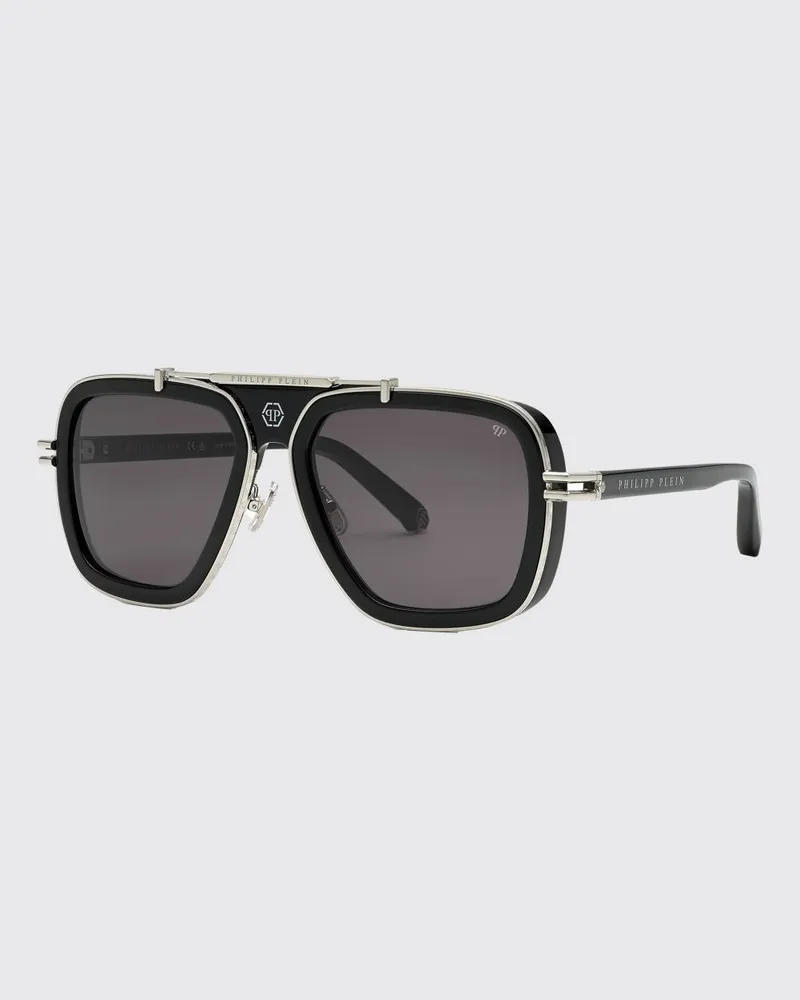 Philipp Plein Icon Aviator-Sonnenbrille aus Acetat Grün