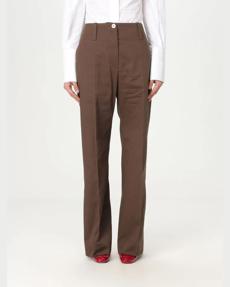 Patou Hose damen Braun