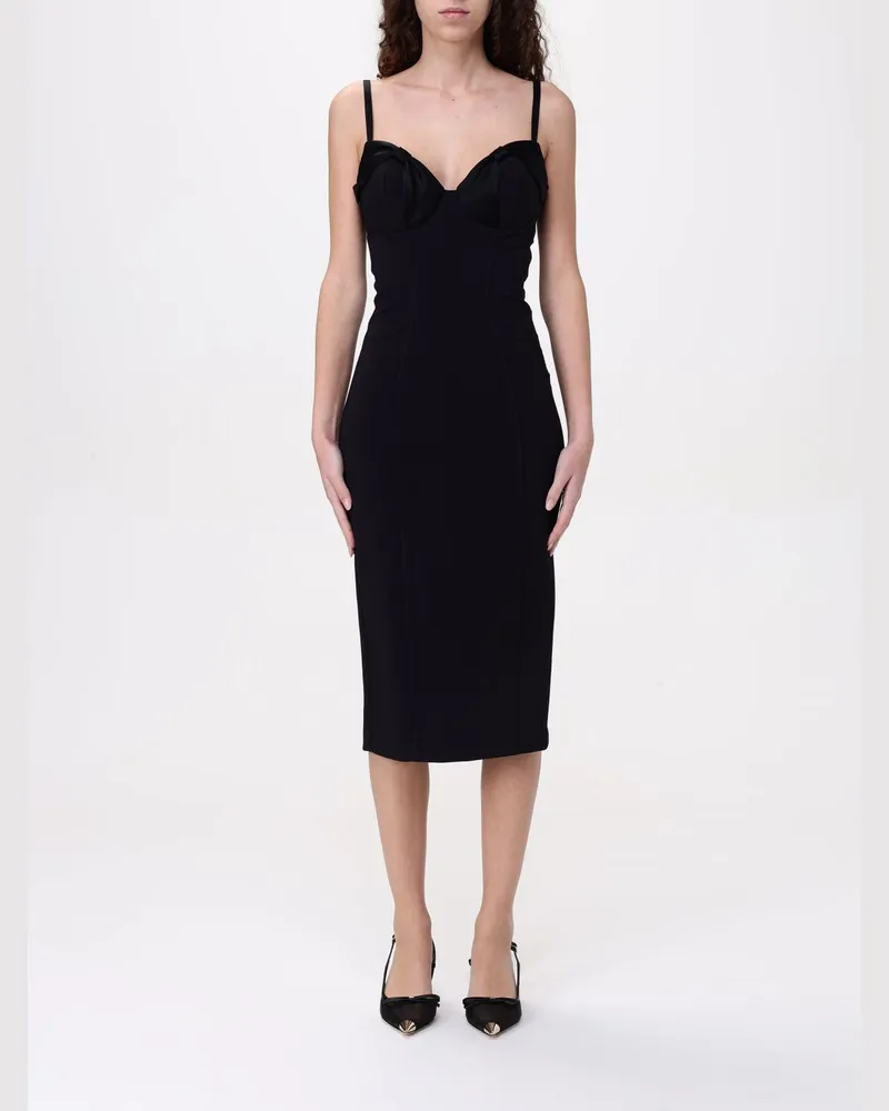 Elisabetta Franchi Kleider damen Schwarz