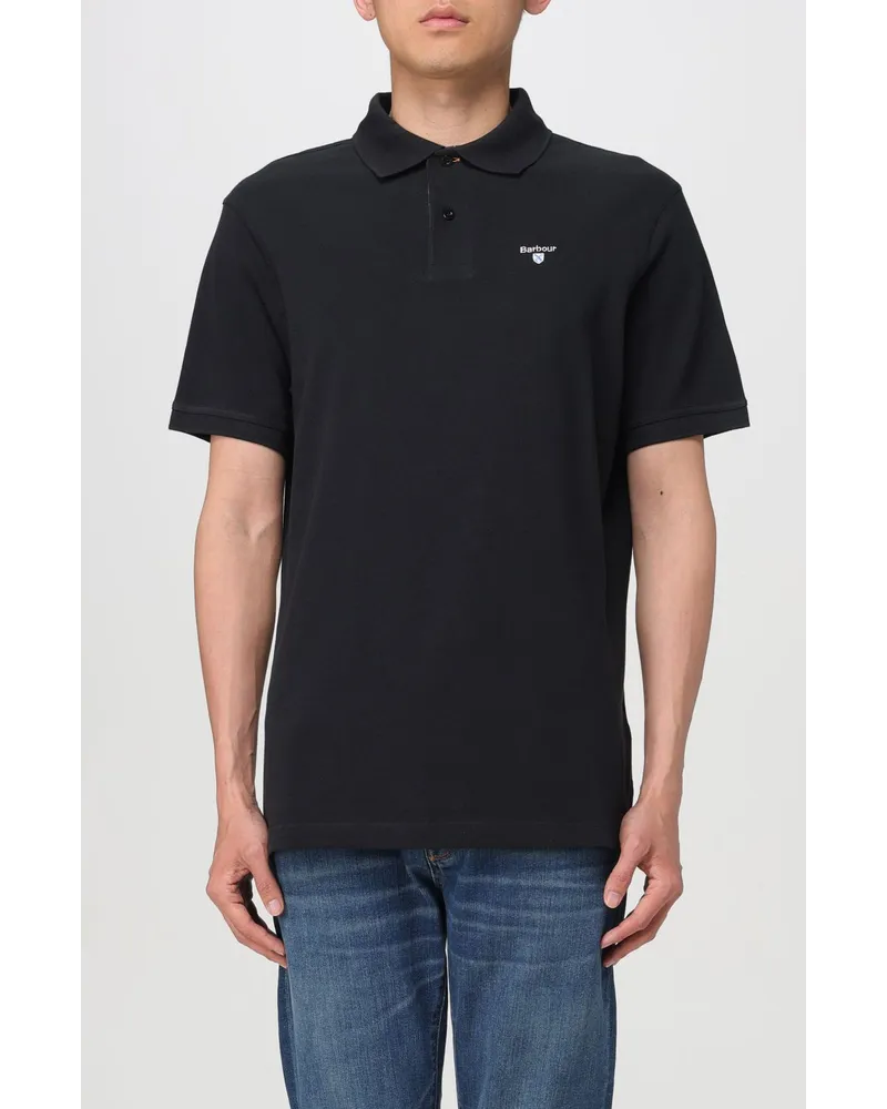 Barbour Polo herren Schwarz