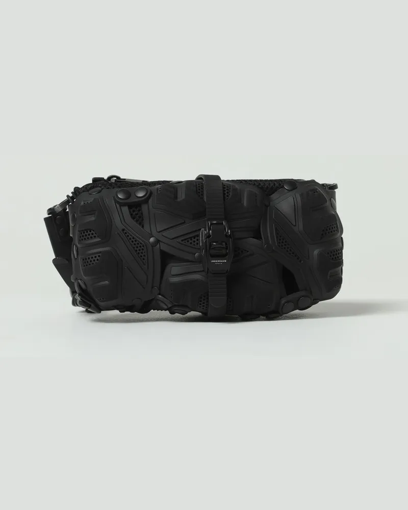 Innerraum Schultertasche damen Schwarz