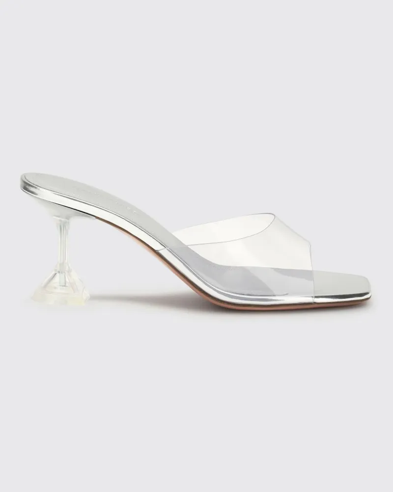Amina Muaddi Schuhe damen Durchsichtig