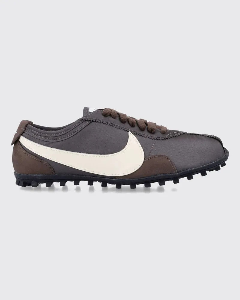 Nike Moon Shoe OG Sneaker aus Nylon und Leder mit kontrastierendem Swoosh Braun