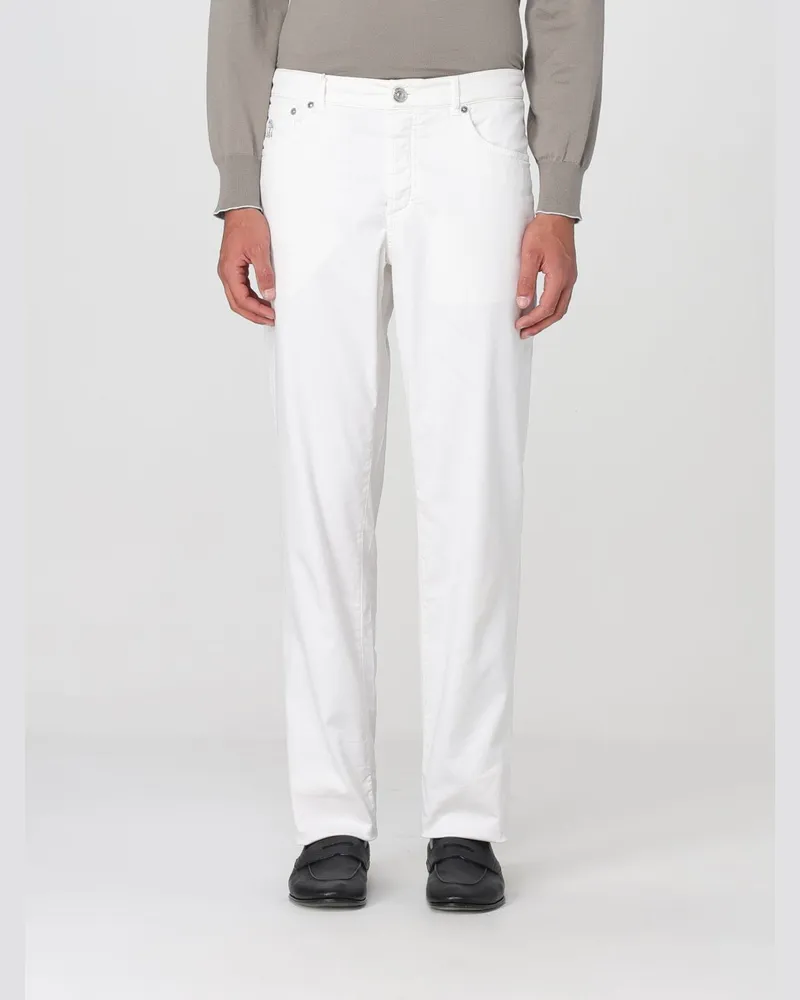 Brunello Cucinelli Hose herren Weiß