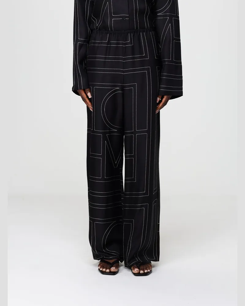 Totême Hose damen Schwarz