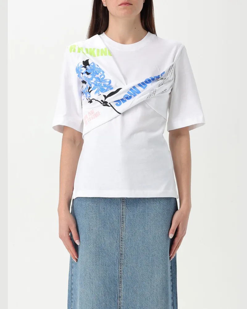 Moschino T-shirt damen Weiß