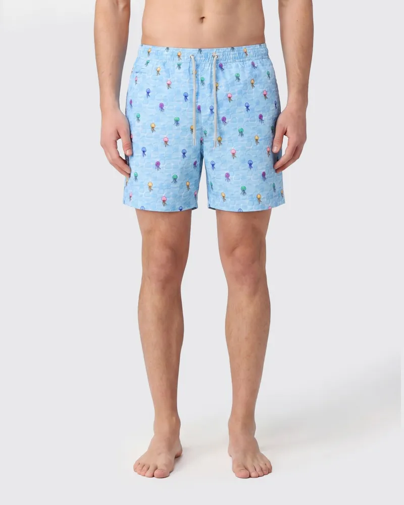 MC2 Saint Barth Badeanzug mit Bandana-Print Fa01