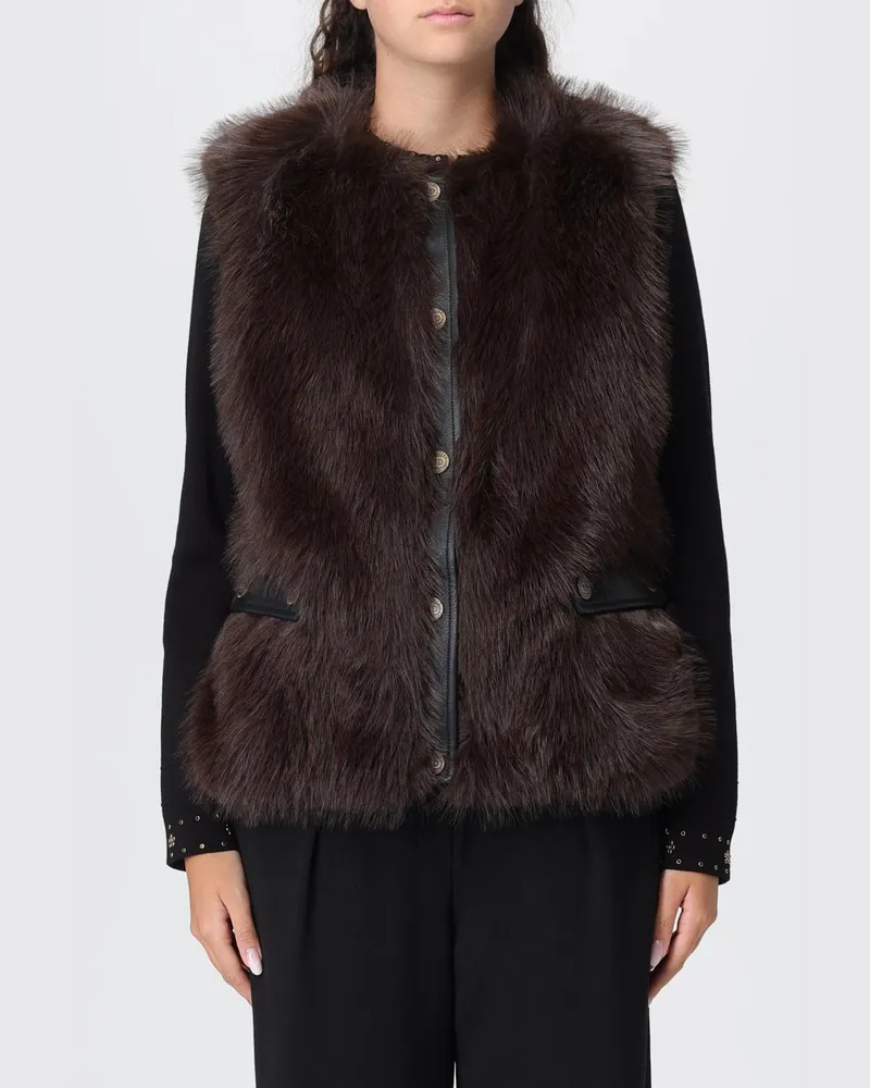 Twin-Set Jacke damen Taubengrau