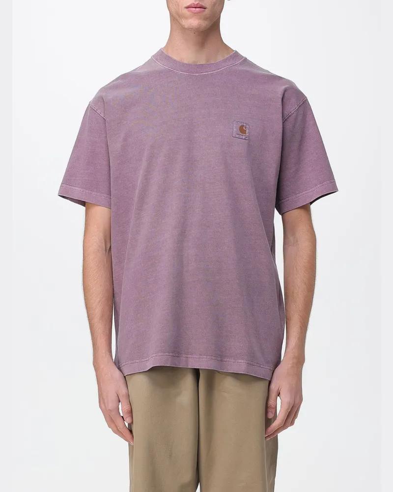 Carhartt WIP T-shirt herren Lila