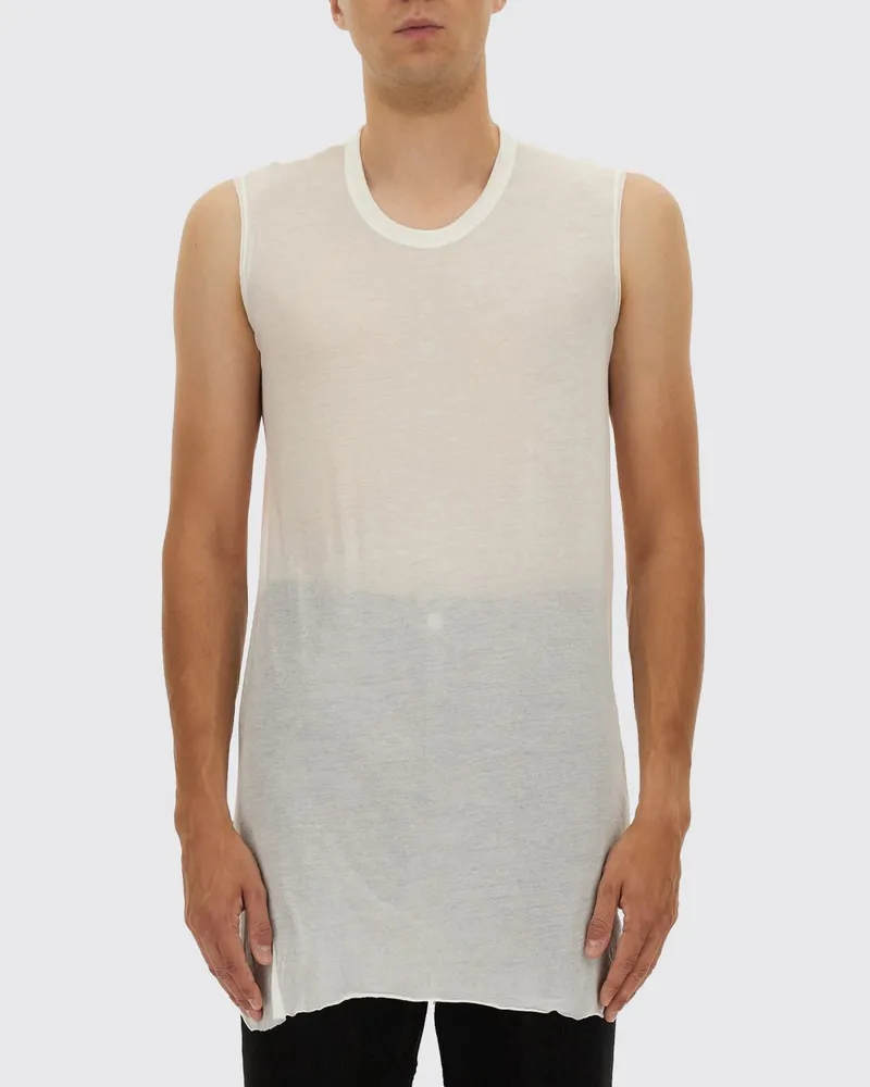 Rick Owens T-shirt herren Weiß