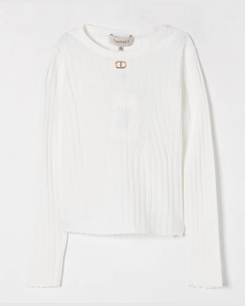 Twin-Set Pullover kinder Weiß