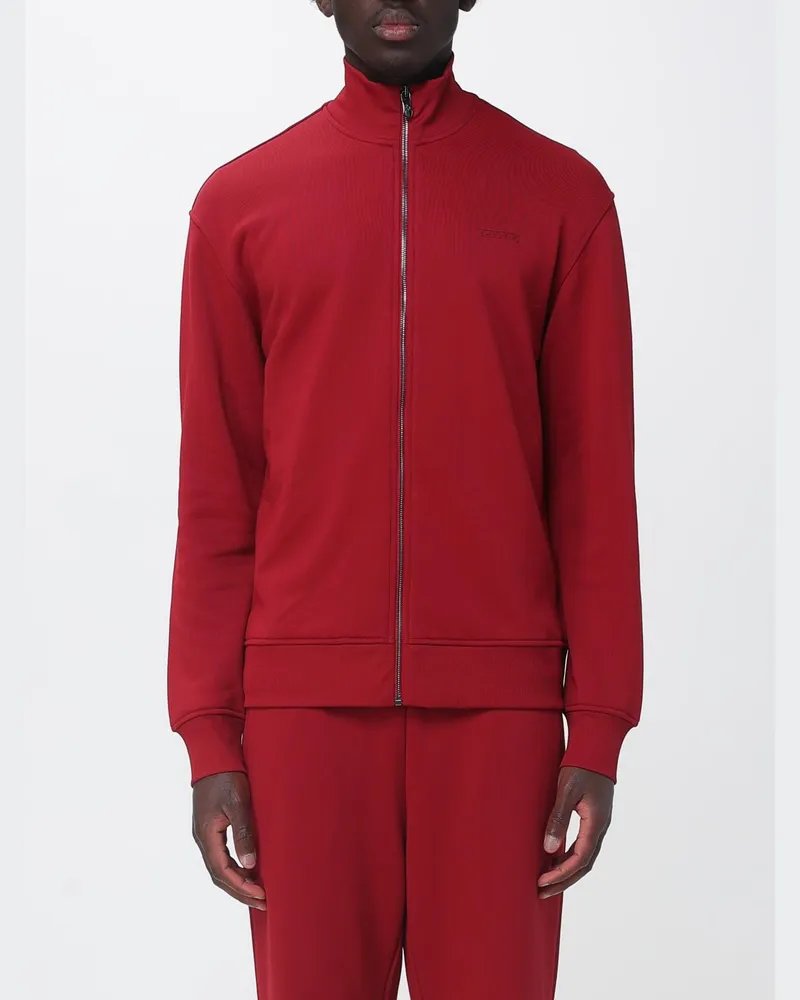 Ferrari Slim-Fit-Sweatshirt mit Reißverschluss und Rollkragen Blau