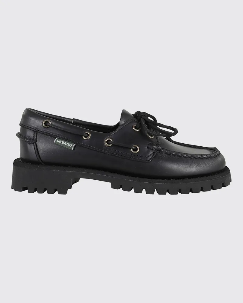 Sebago Mokassins damen Schwarz