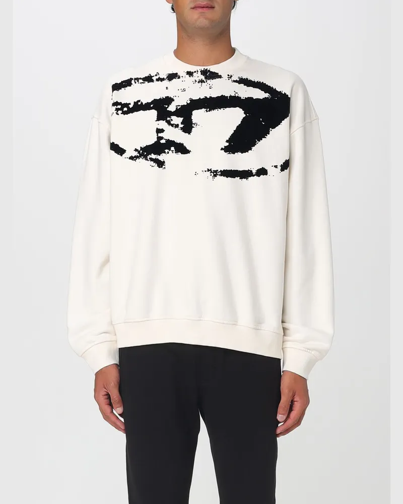 Diesel Sweatshirt herren Weiß