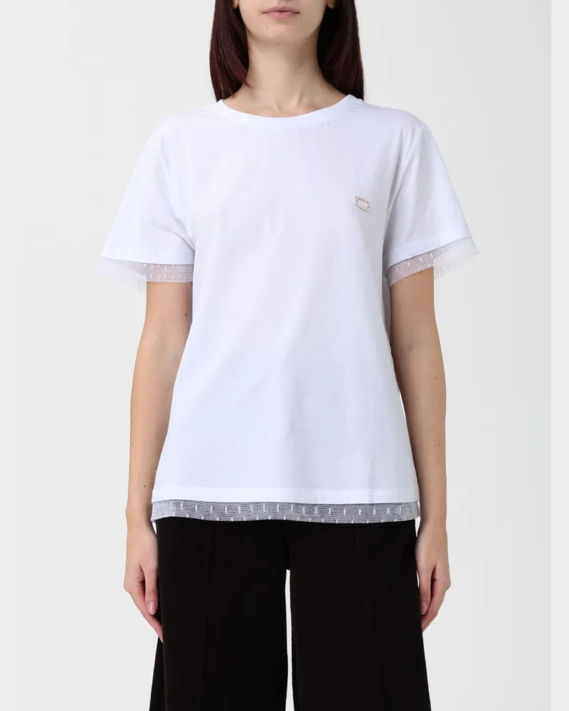 Twin-Set T-shirt damen Weiß