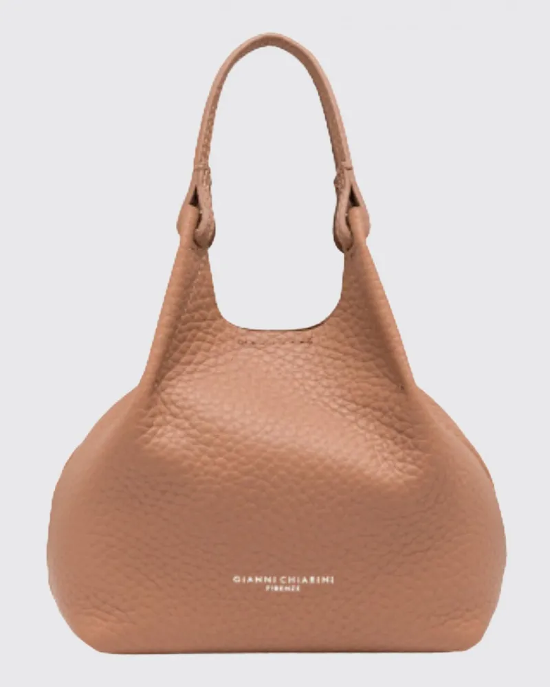 Gianni Chiarini Dua Tasche aus genarbtem Leder Navy