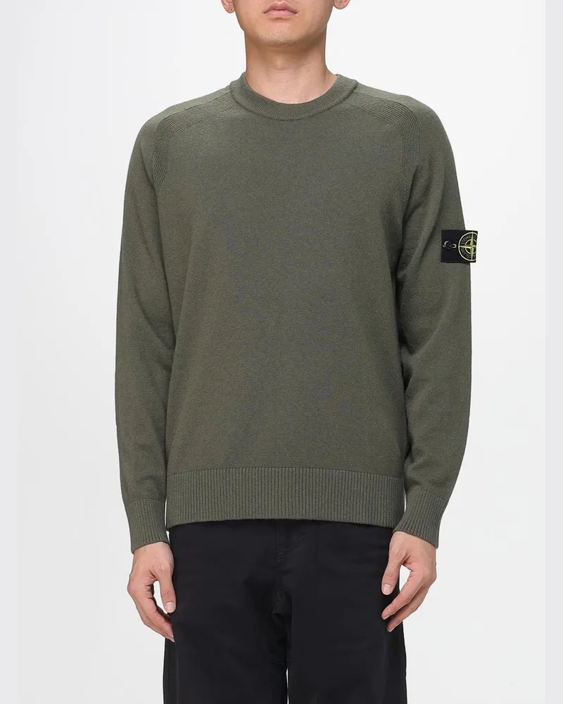 Stone Island Pullover herren Grün