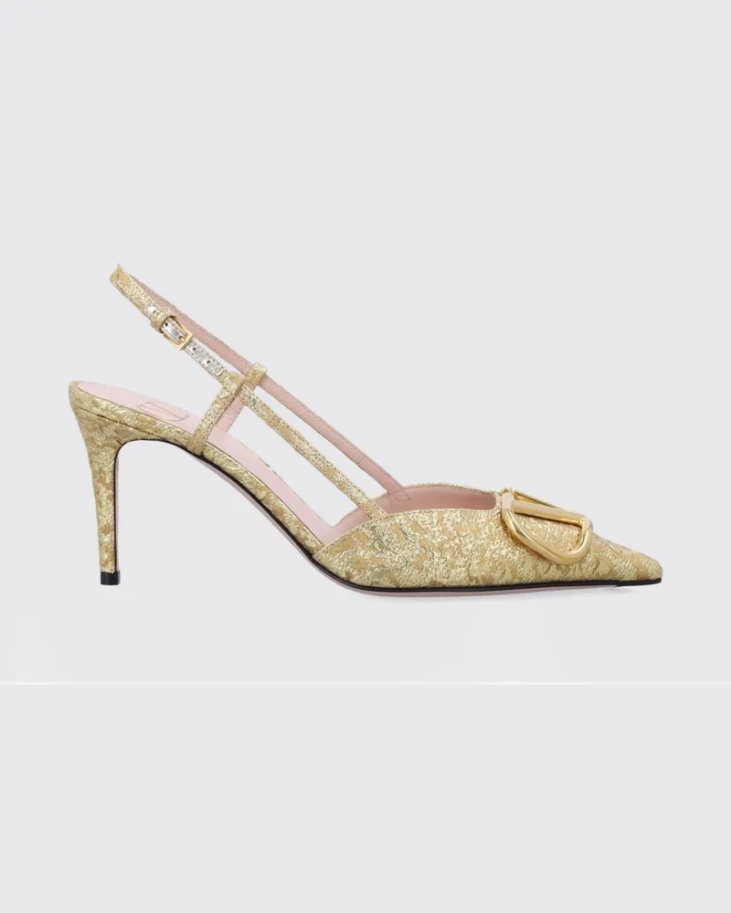 Valentino Garavani Flache schuhe damen Gold