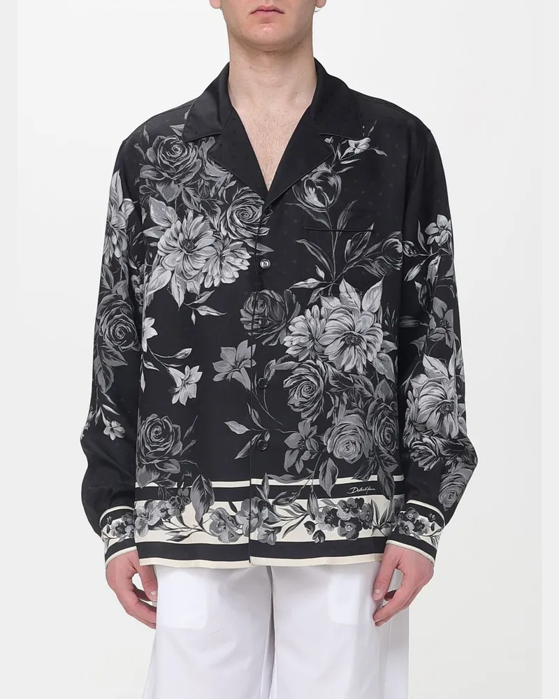 Dolce & Gabbana Hemd herren Dolce & Gabbana Schwarz