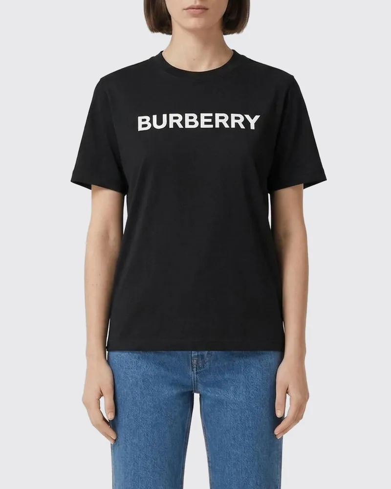 Burberry T-shirt damen Schwarz