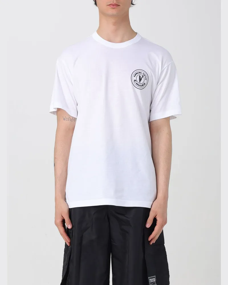 Versace Jeans T-shirt herren Weiß