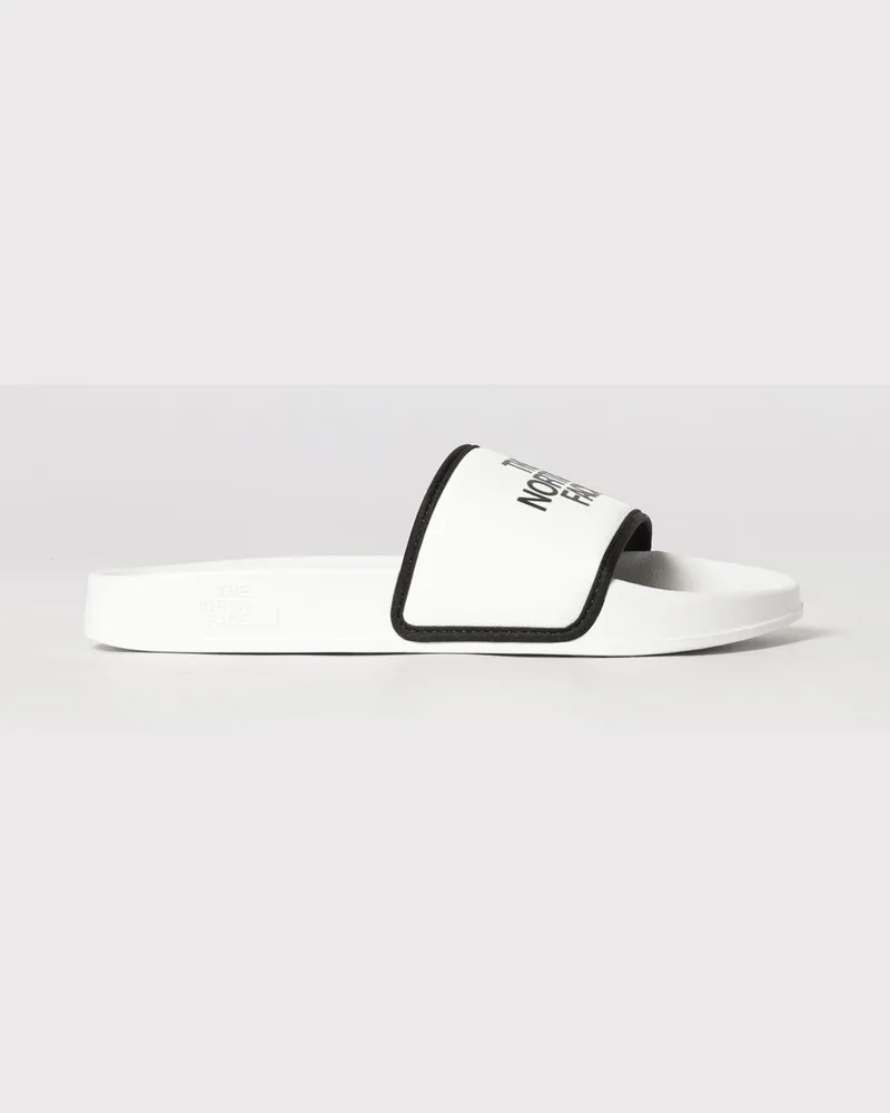 The North Face Base Camp III Logo-Slides aus recyceltem Stoff Weiß