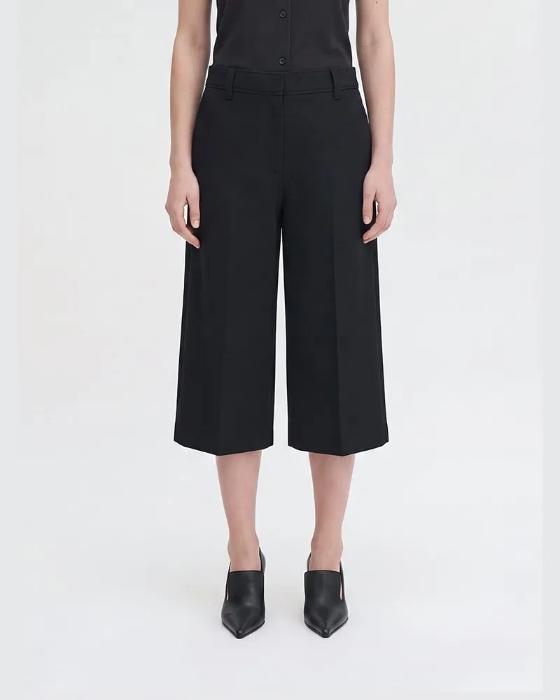Filippa K Hose damen Schwarz