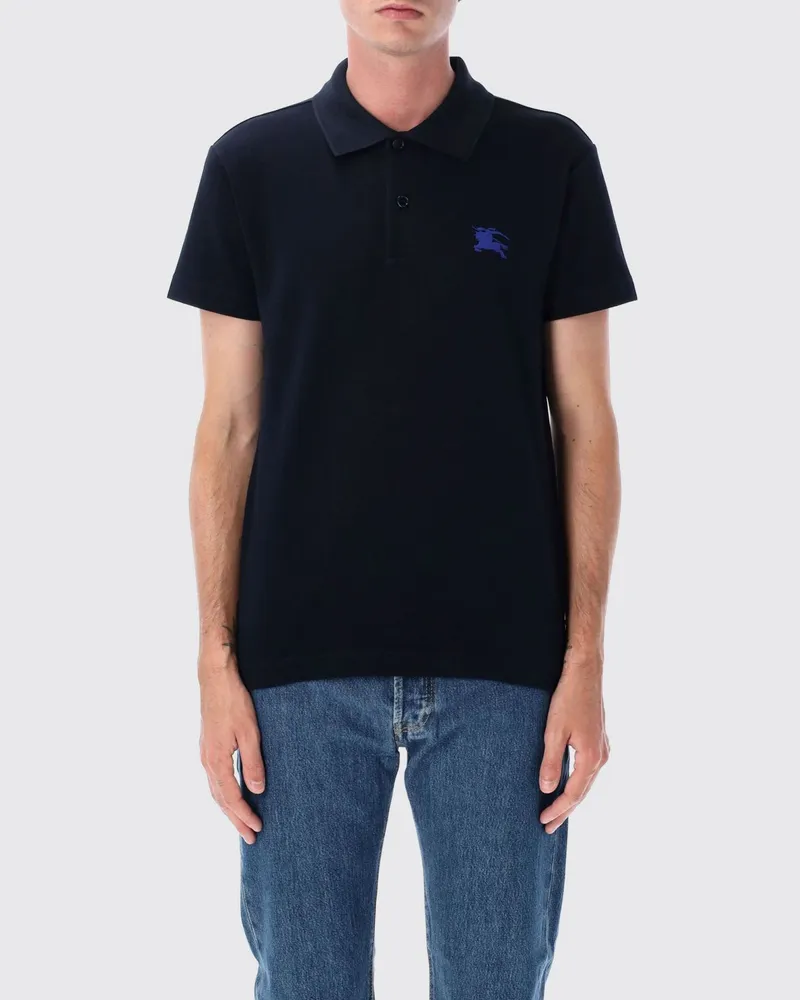 Burberry T-shirt herren Blau