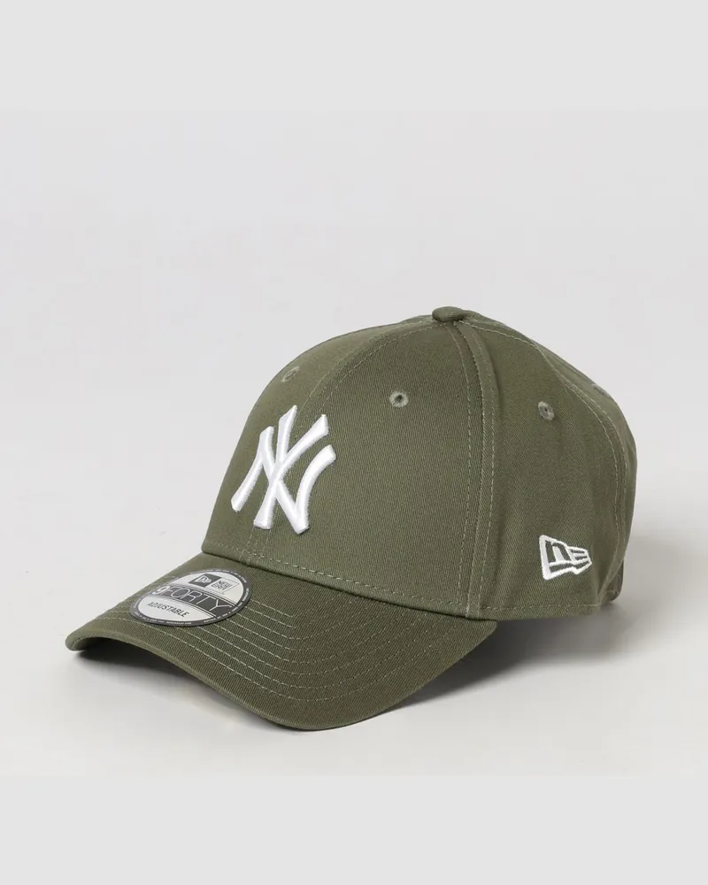 New Era 9Forty NY Yankees Baseballkappe aus Baumwolle mit gesticktem Logo Grün