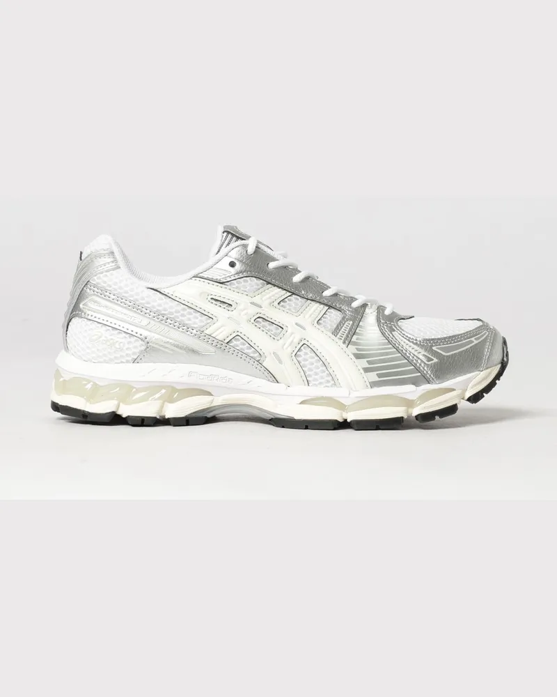 Asics Gel-Kayano 12.1 Sneaker aus Kunstleder und Mesh mit GEL-Technologie Weiss