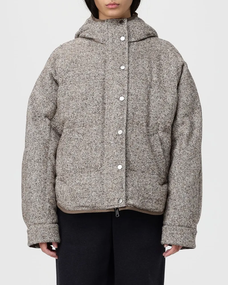 Brunello Cucinelli Jacke damen Ocker