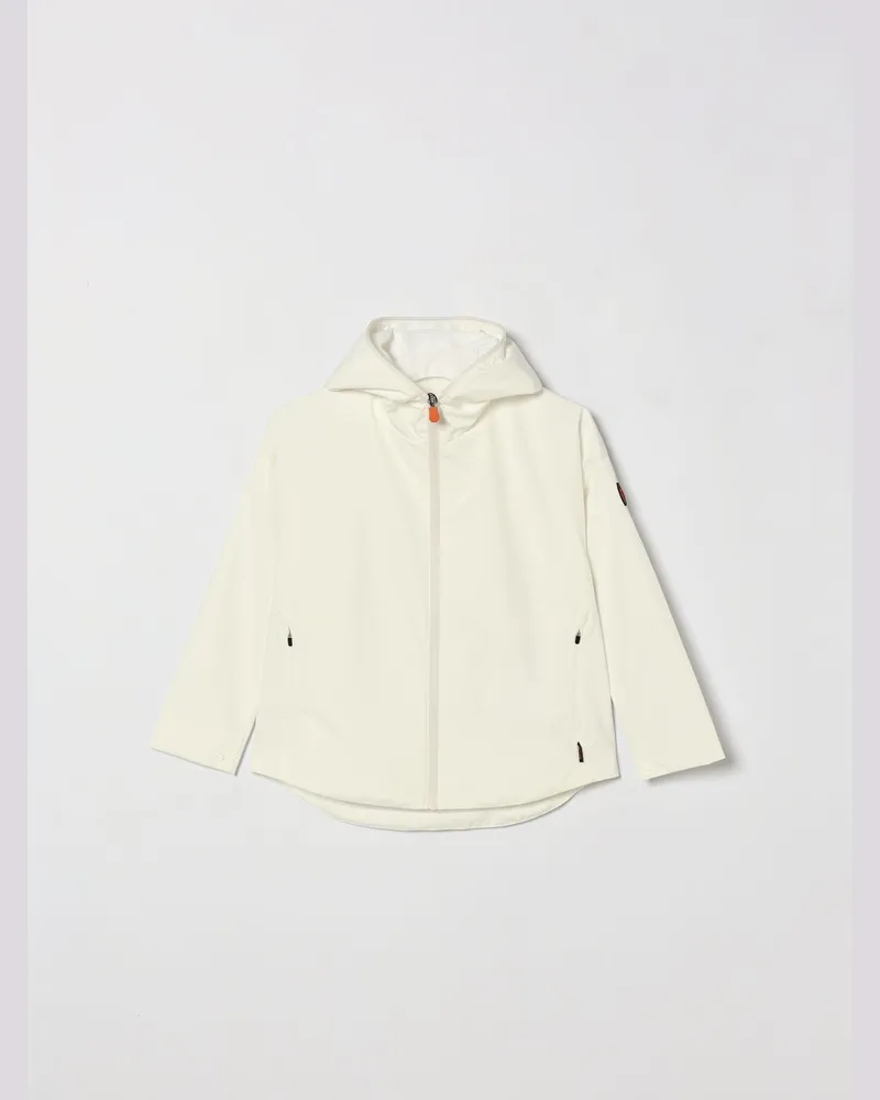 Save The Duck Kapuzenjacke aus Stretch-Funktionsgewebe Weiß