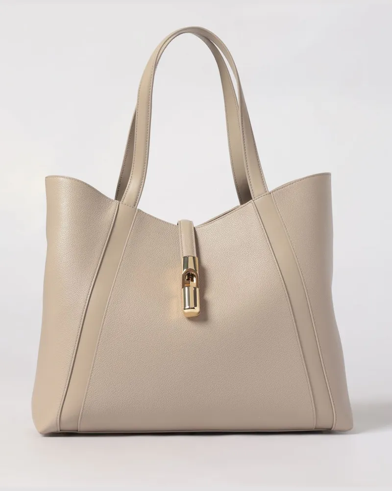 Furla Schultertasche damen Natural