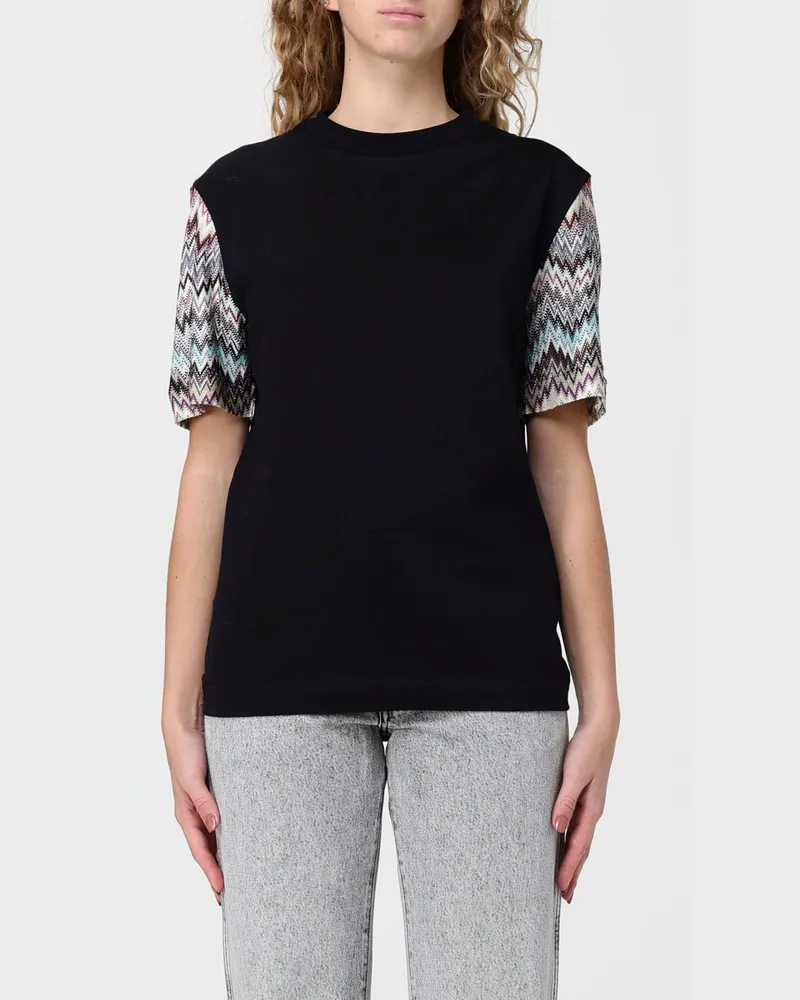 Missoni T-shirt damen Schwarz