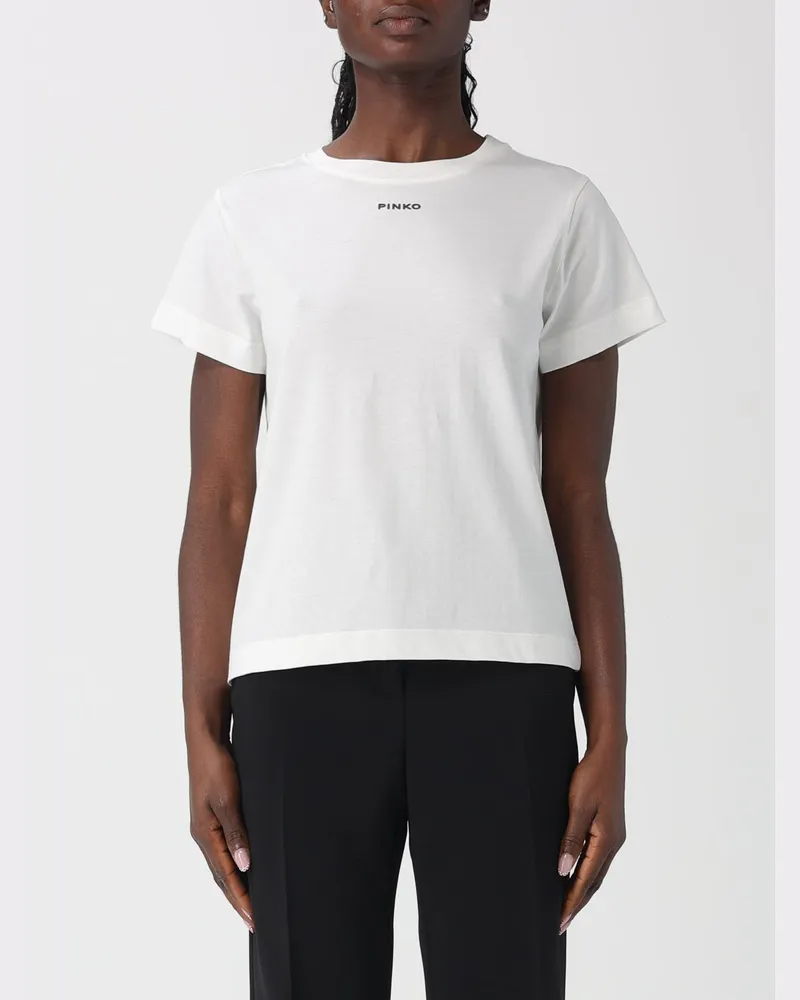 Pinko T-shirt damen Weiß