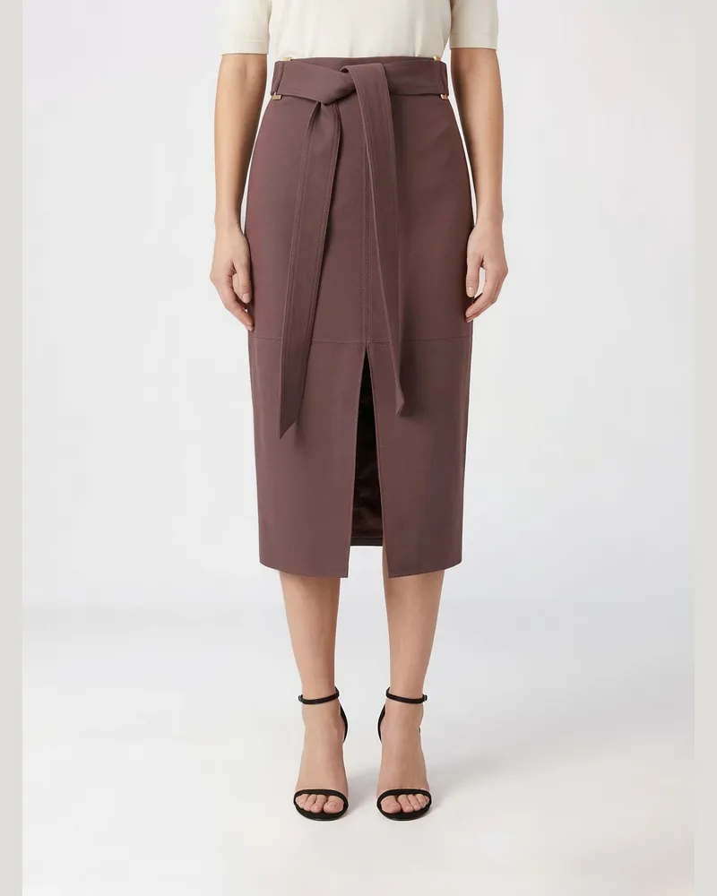 Elisabetta Franchi Rock damen Braun