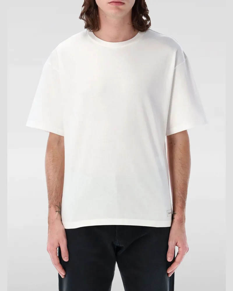 Saint Laurent T-shirt herren Weiß