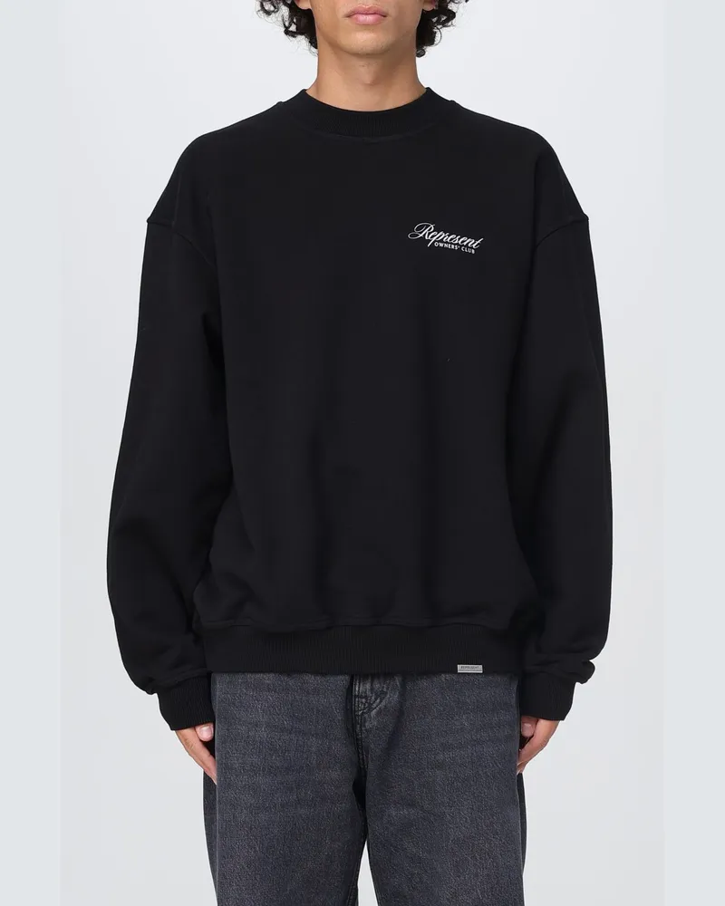 REPRESENT Sweatshirt herren Schwarz