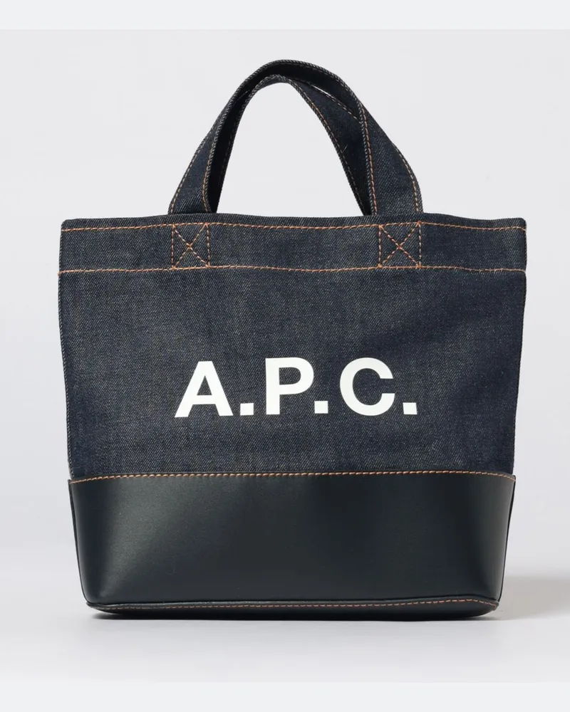 A.P.C. Tasche herren Blau