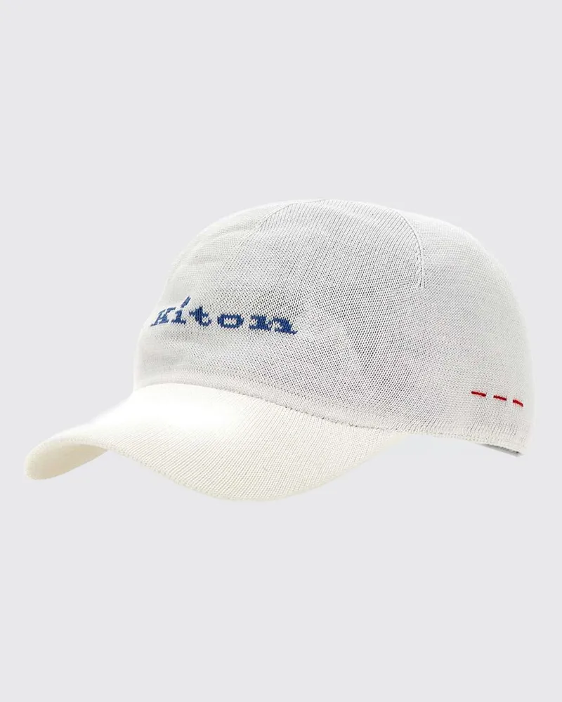 Kiton Schal herren Weiß