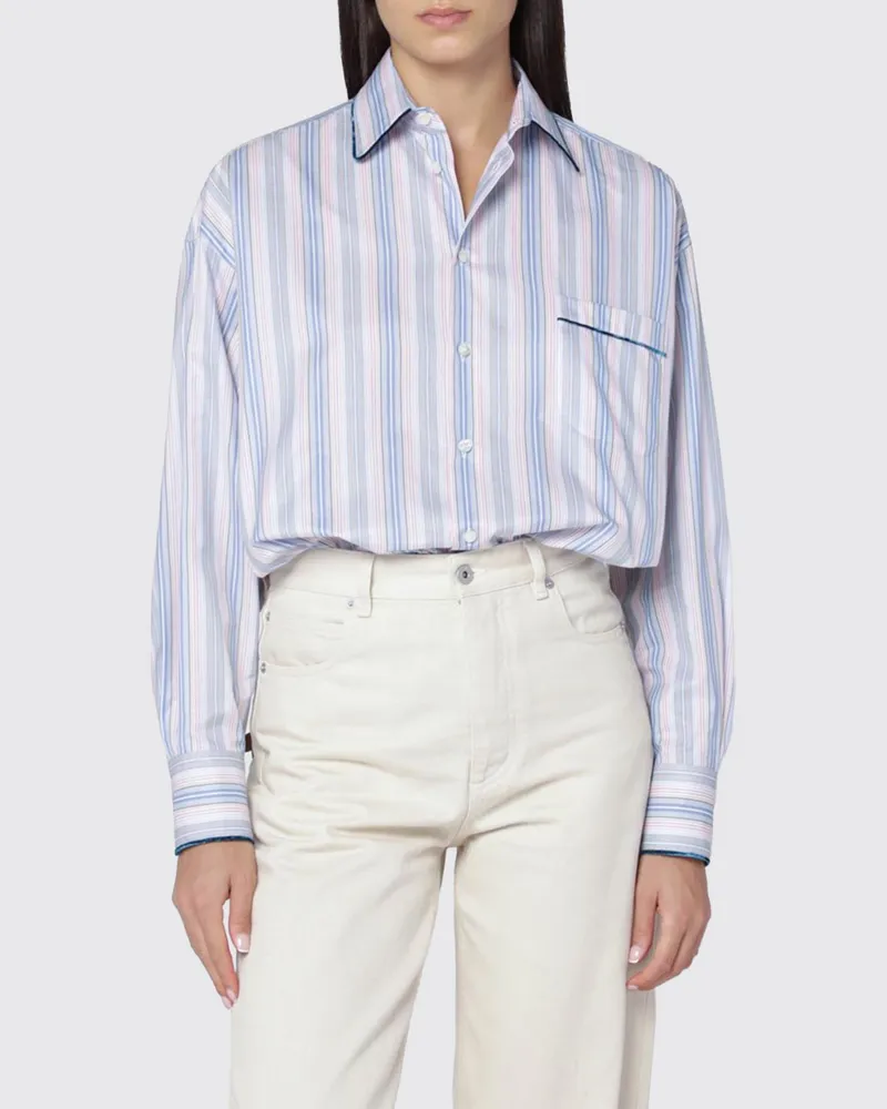 Etro Hemdbluse damen Blau