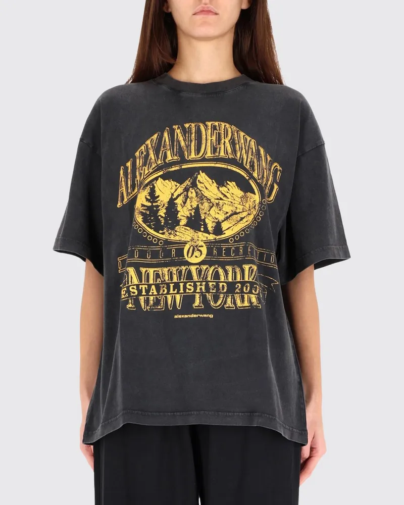 Alexander Wang T-shirt damen Schwarz