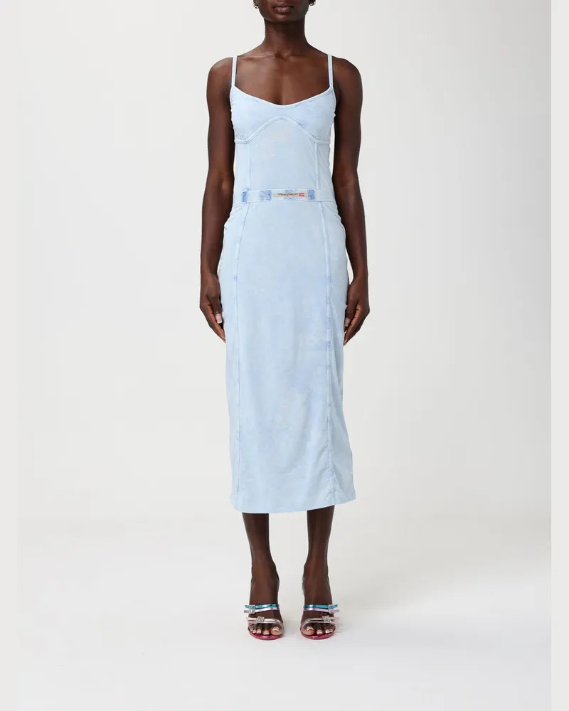 Diesel Kleid damen Hellblau