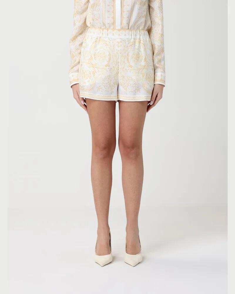 Versace Shorts damen Gold
