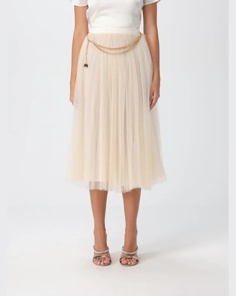 Elisabetta Franchi Rock damen Milch