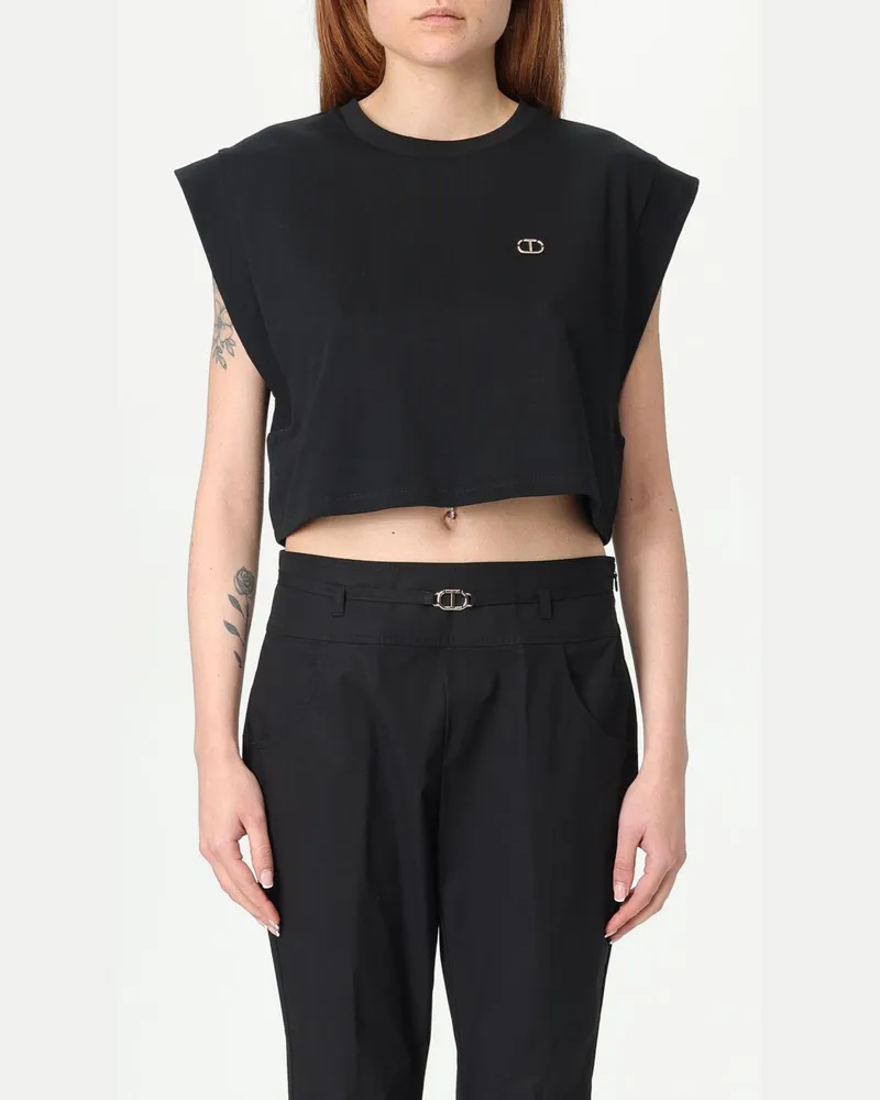 Twin-Set Top damen Schwarz